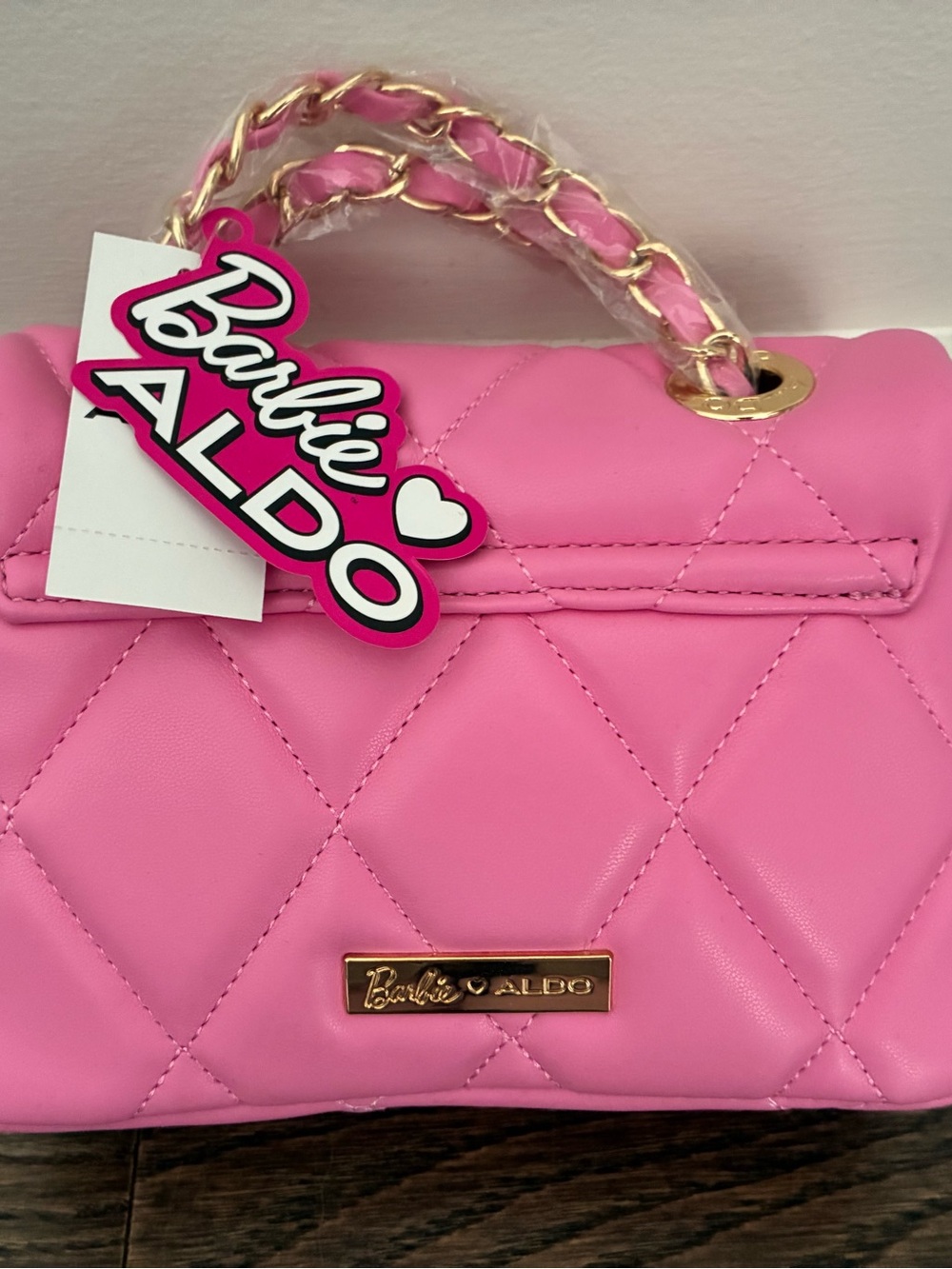 ALDO BARBIE Crossbody Bag, Quilted, NWT! - Picture 6 of 12